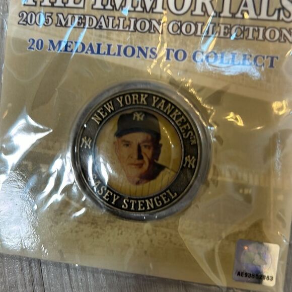 Casey Stengel #37 Immortals 2005 Medallion Collection New York Post Yankees Coin - Picture 5 of 7